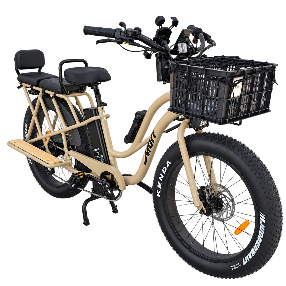 Murf Alpha Cargo Passenger Electric Bike