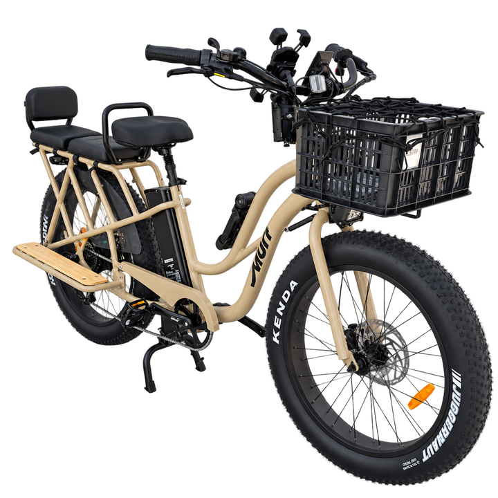 Murf Alpha Cargo Passenger Electric Bike