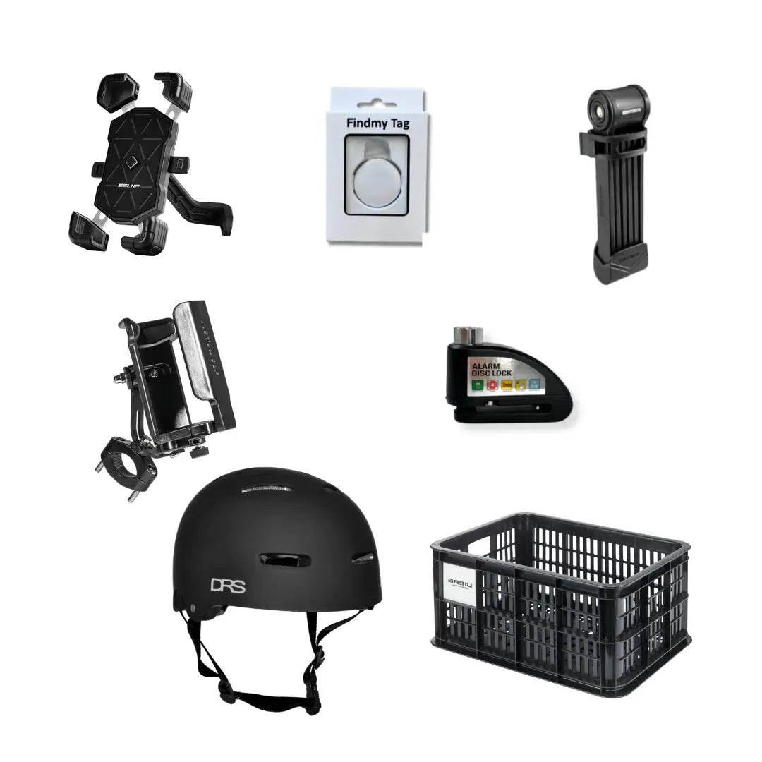electric bike basket bundle